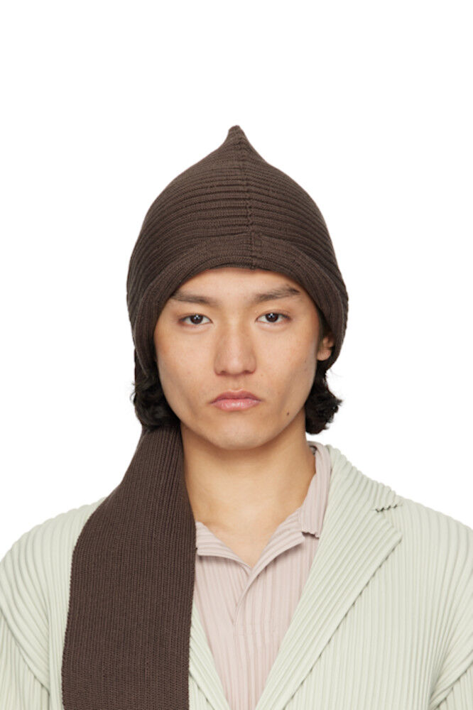 

Коричневый шарф-бини HOMME PLISSÉ ISSEY MIYAKE