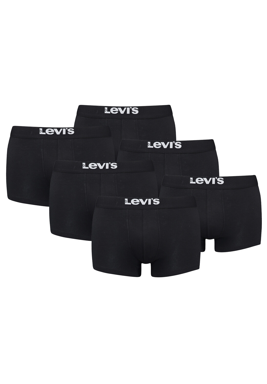 

Боксеры Levi´s Boxershorts LEVIS MEN SOLID BASIC TRUNK ORGANIC CO 6 шт, черный