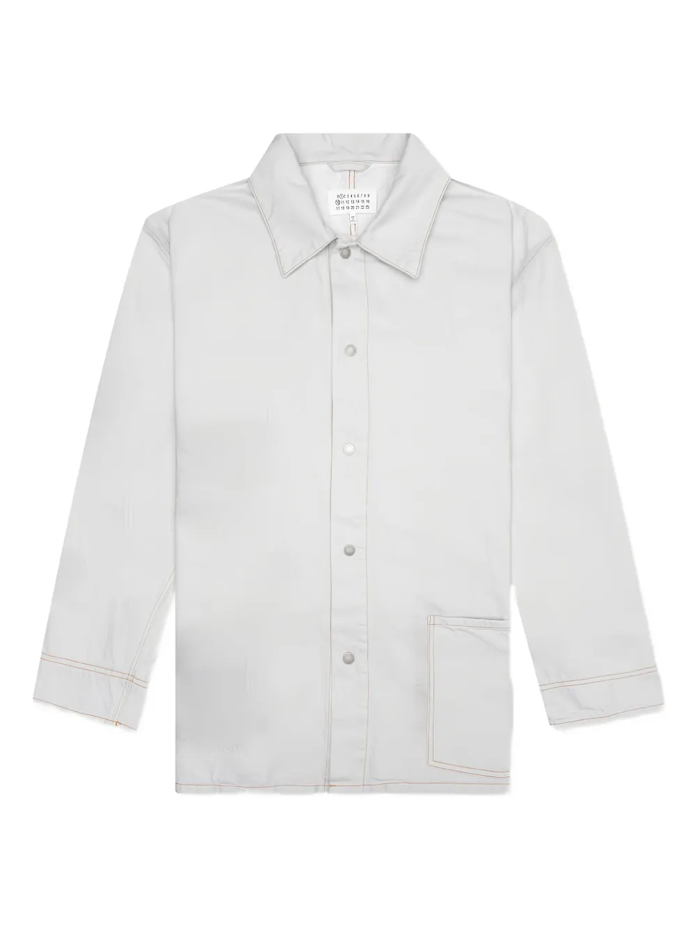 

Куртка из кромки денима MAISON MARGIELA, белый