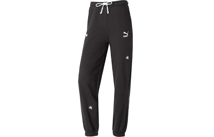 

Женские трикотажные спортивные штаны Puma, цвет Black