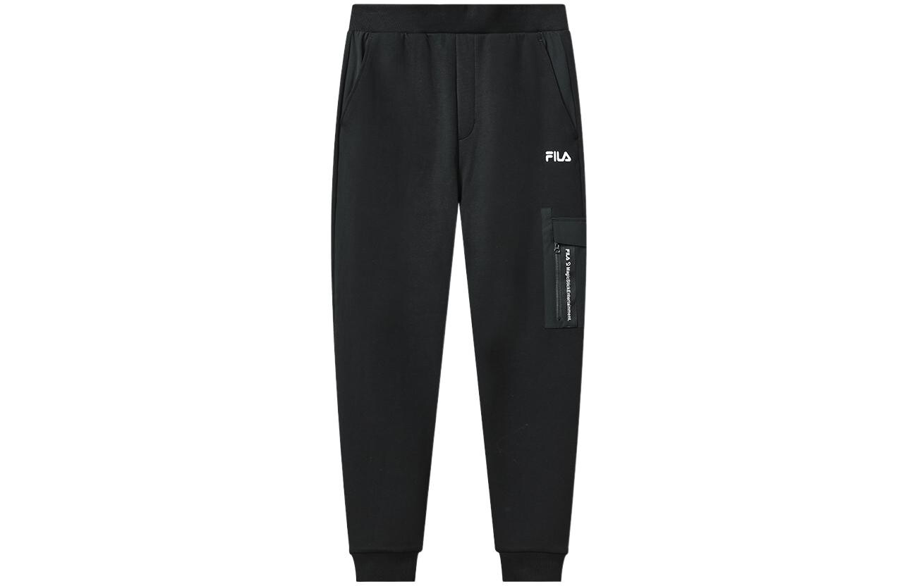

Мужские трикотажные спортивные штаны FILA, цвет Black