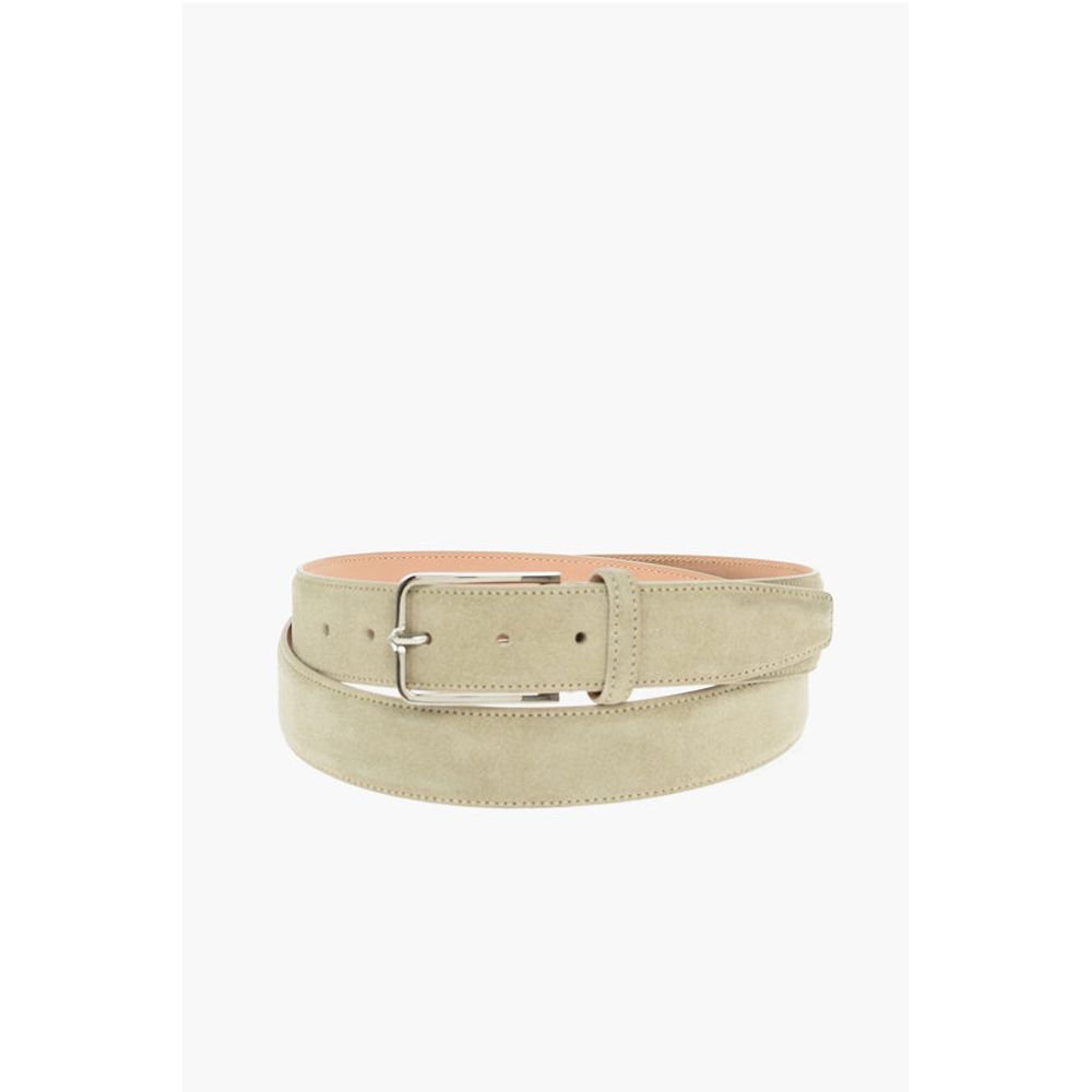 

Ремень из бежевой телячьей кожи Corneliani, Beige