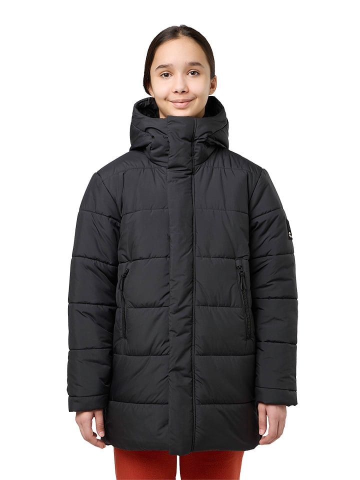 

Стеганая куртка Jack Wolfskin Steppmantel Teen, черный