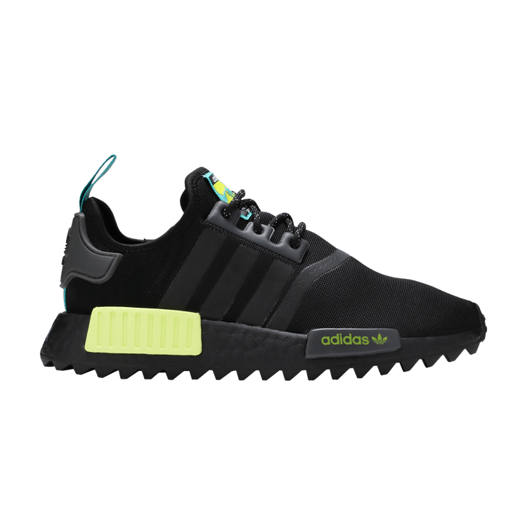 

Кроссовки adidas NMD_R1 Trail J 'Black Solar Yellow', черный