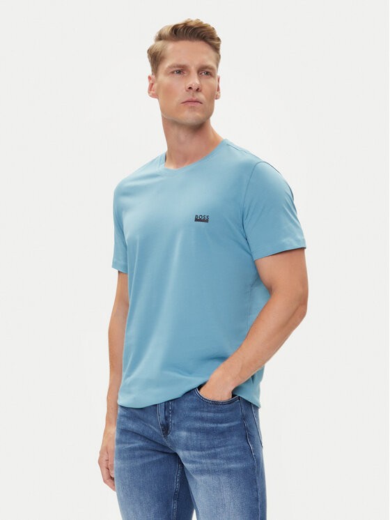 

Футболка regular fit 50531401 Boss, голубой