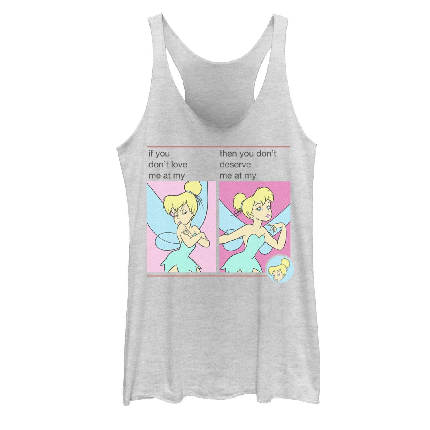 

Майка-мем «Если ты не любишь меня в моем…» от Disney's Tinkerbell Juniors Licensed Character