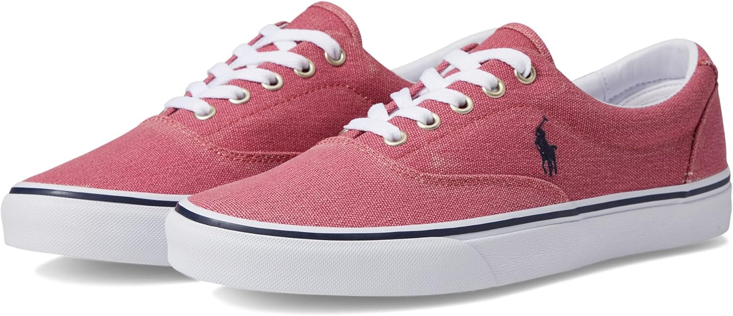 

POLO RALPH LAUREN Мужские кроссовки Keaton-Pony, Berry/Neon Green