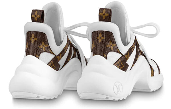 Кроссовки lv archlight sports shoes 'white black' Louis Vuitton, белый — фото 4