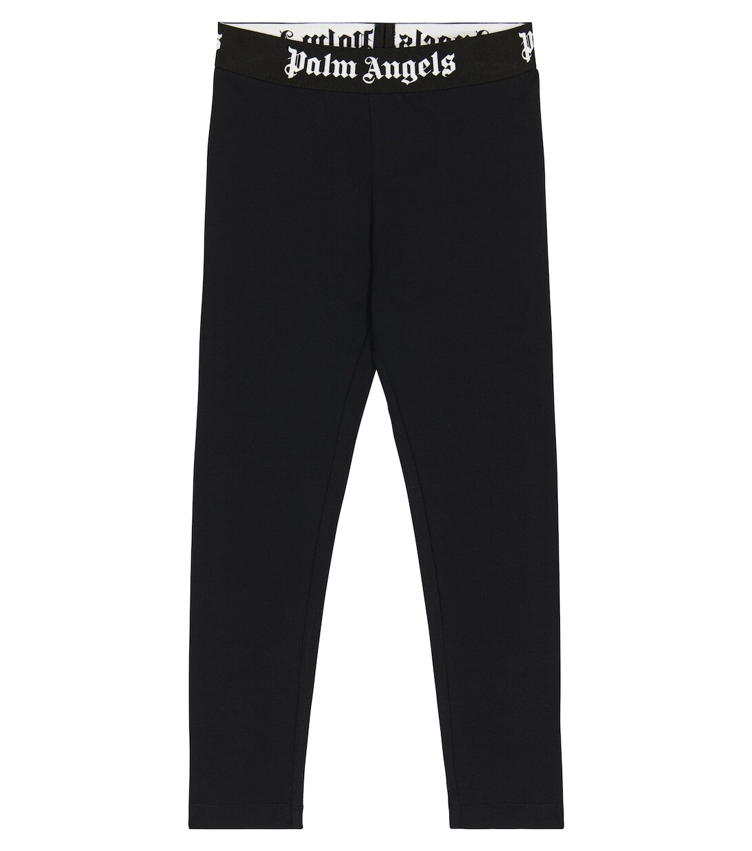

Леггинсы из смесового хлопкового джерси Palm Angels, черный