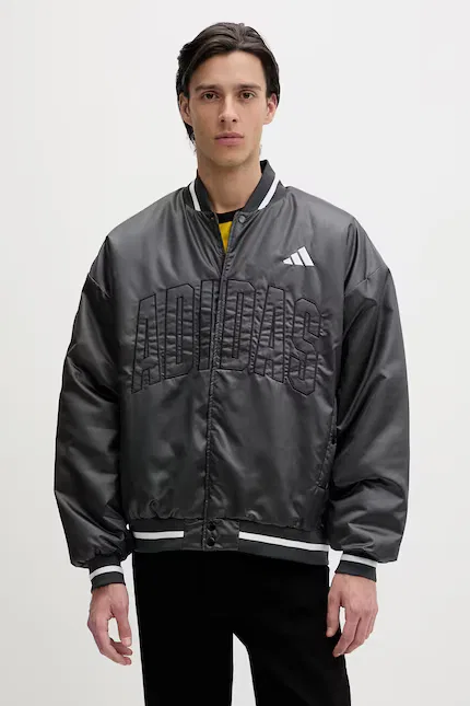 Куртка бомбер утепленная Stadium Adidas, серый