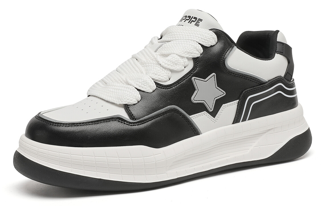 

Кроссовки мужские Lifestyle Shoes Men Low-Top Black Trumppipe, Черный, Кроссовки мужские Lifestyle Shoes Men Low-Top Black Trumppipe