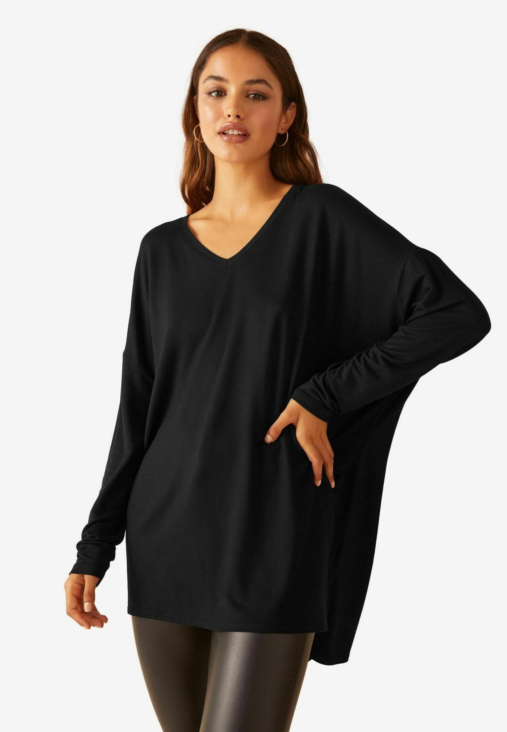 

Футболка с длинным рукавом V-NECK Friends Like These, черный