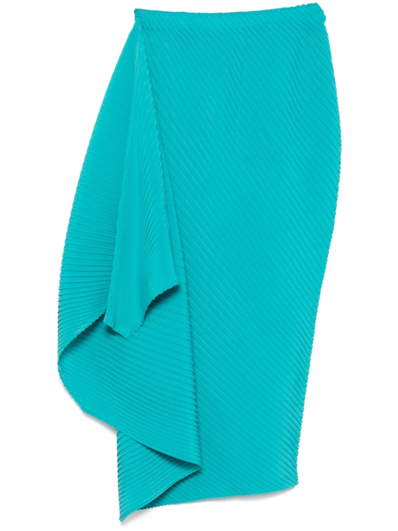 

Issey Miyake плиссированная юбка, синий