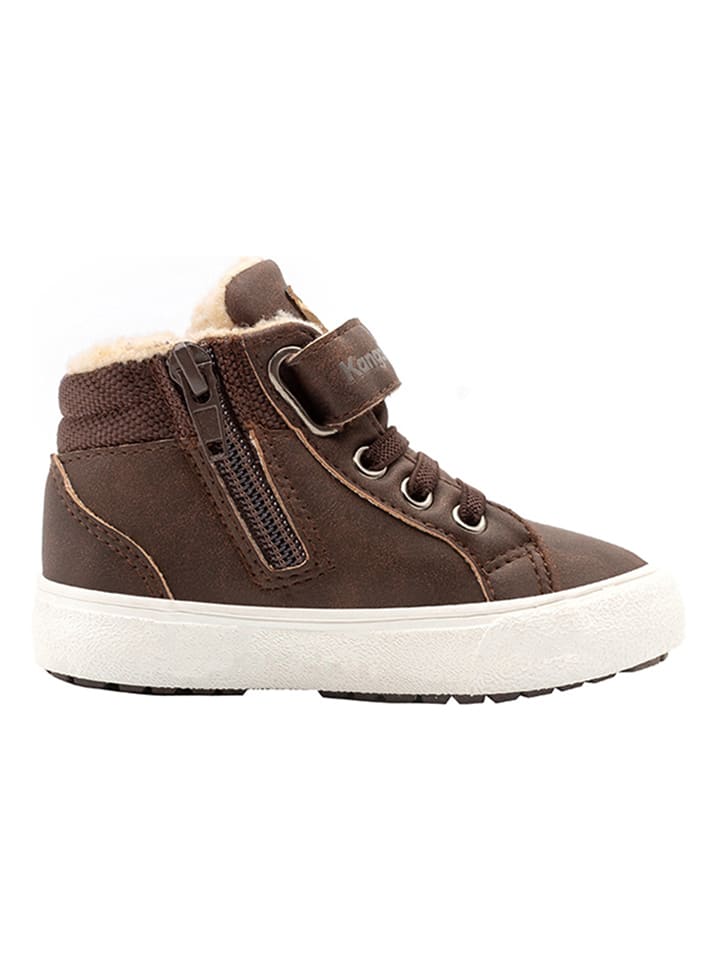 Кроссовки на шнуровке Kangaroos Sneakers KaVu, цвет Dunkelbraun/Sand — фото 3