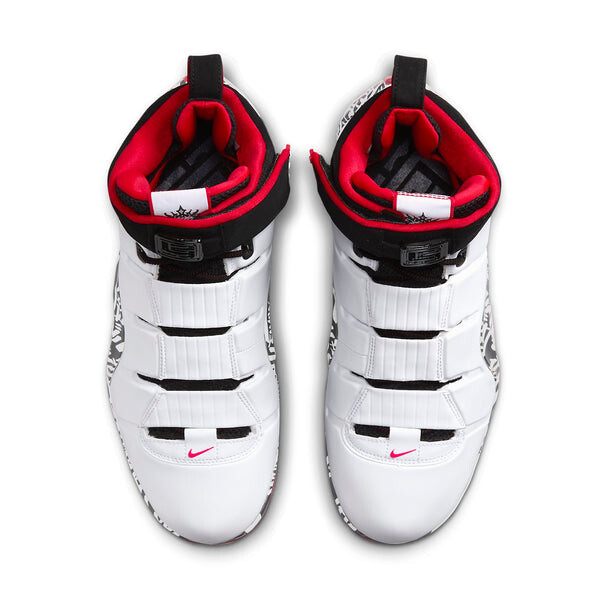 Кроссовки Nike Zoom LeBron 4 'Graffiti', белый — фото 3