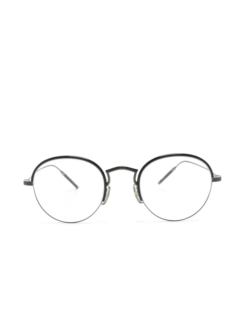 

Очки TK-6 в круглой оправе Oliver Peoples, черный