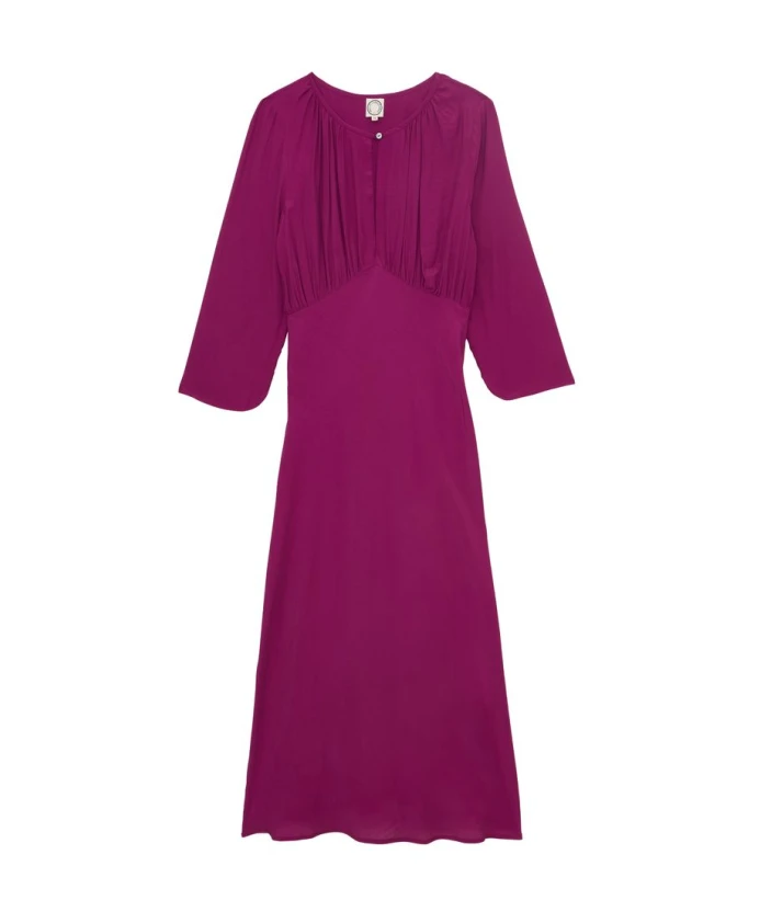 

Платье Натальи из вискозы Ines De La Fressange Paris, фиолетовый