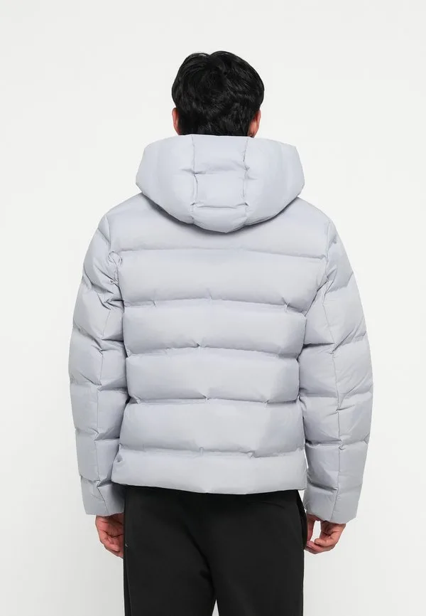 Стеганая пуховая куртка с проклеенными швами Calvin Klein, Gray Marble — фото 3