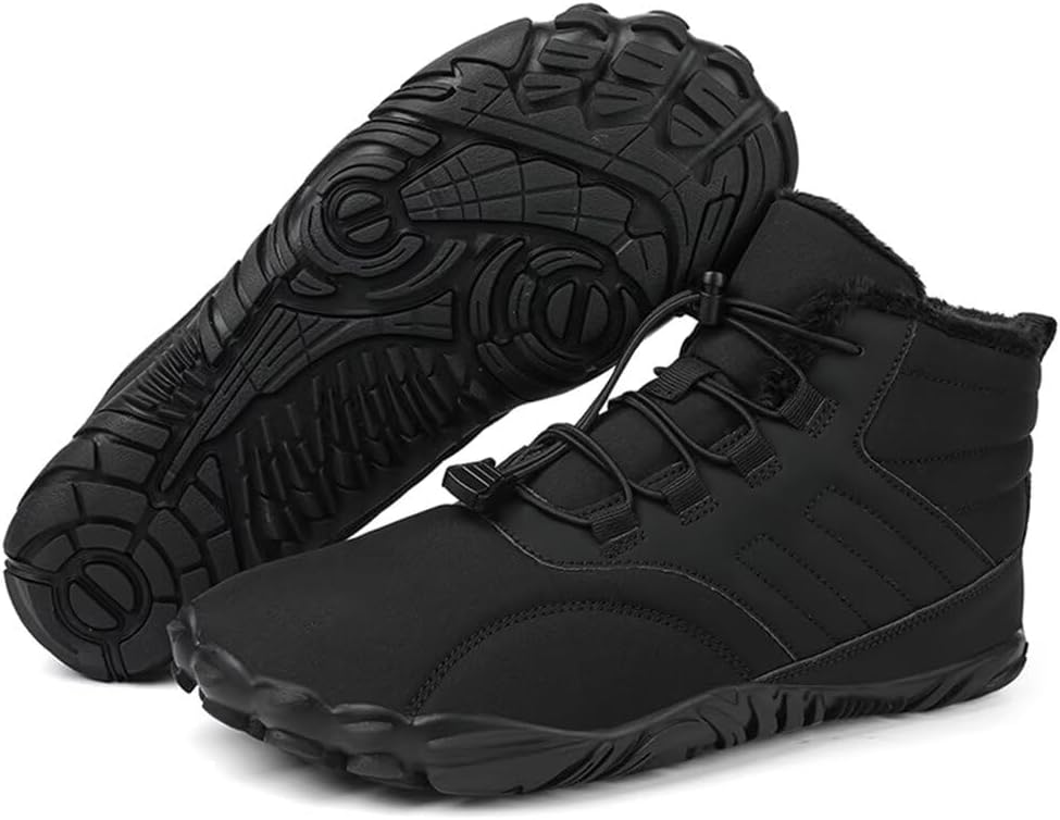 

Ботинки Caspar Flex - Non-Slip Waterproof Winter Barefoot Shoe (унисекс) Swzec, черный