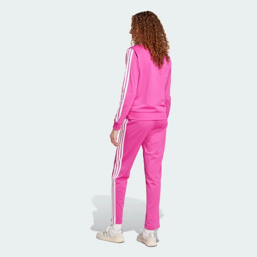 Спортивный костюм из трикотажа Dayready Tracksuit adidas, Розовый — фото 2