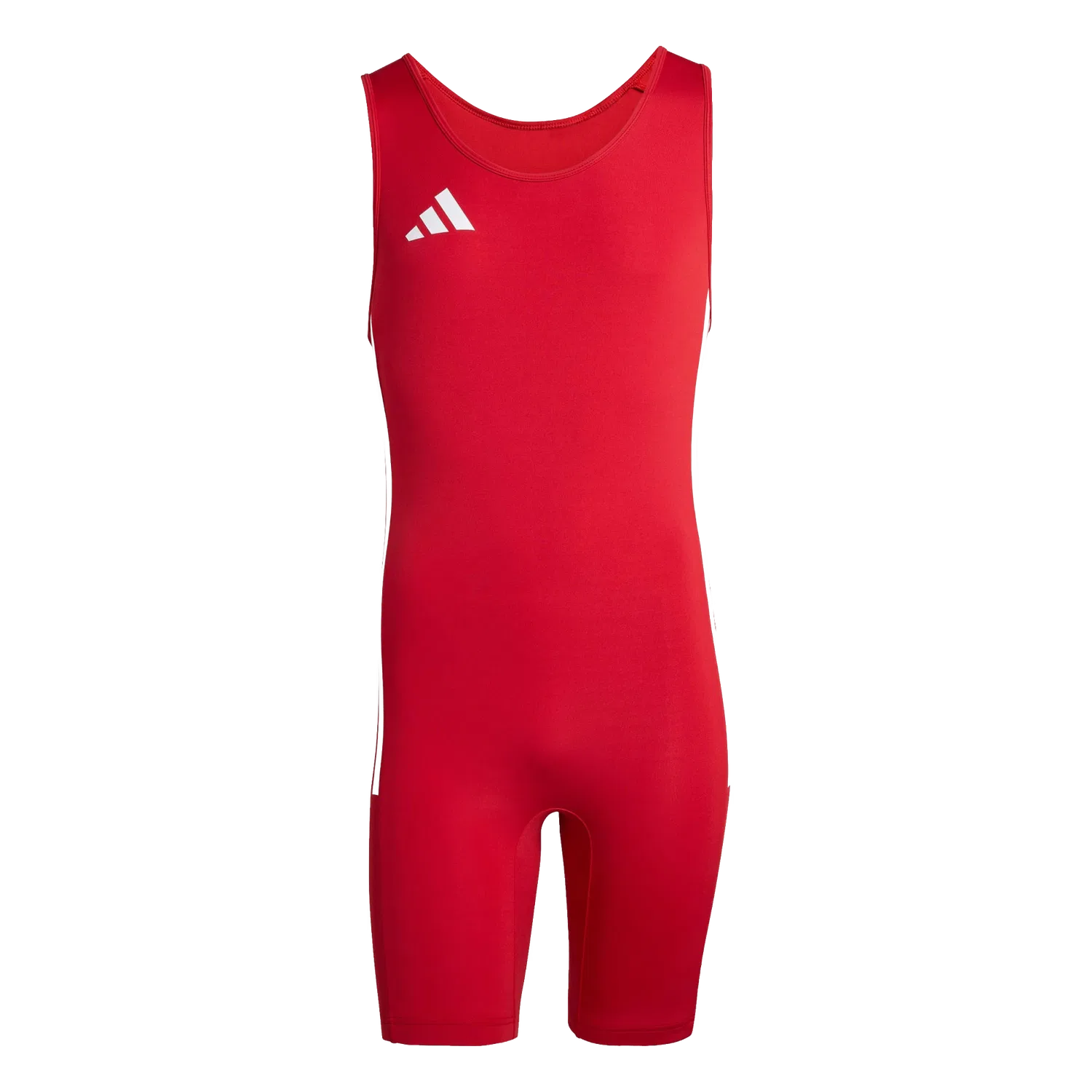 Мужской облегающий комбинезон для тяжелой атлетики Powerlift Adidas, красный
