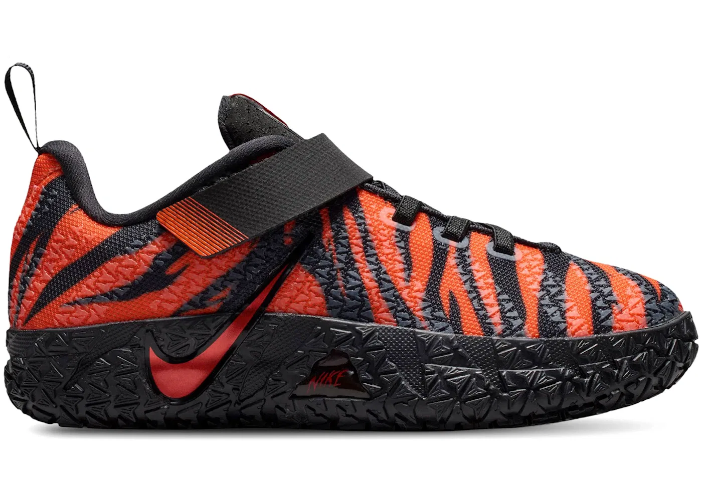 Детские кроссовки для мальчиков с принтом Nike Ja 3 Nike, Safety Orange Black University Red