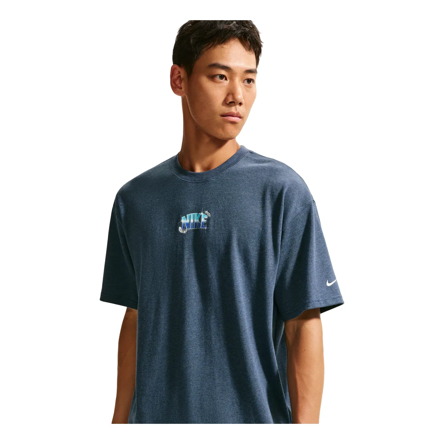 Мужская футболка Sportswear Retro Flair T-Shirt Asia Sizing 'Midnight Blue' Nike, Midnight Blue