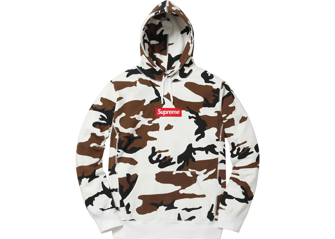 Мужская худи с камуфляжным принтом Supreme Sweatshirt, Camo