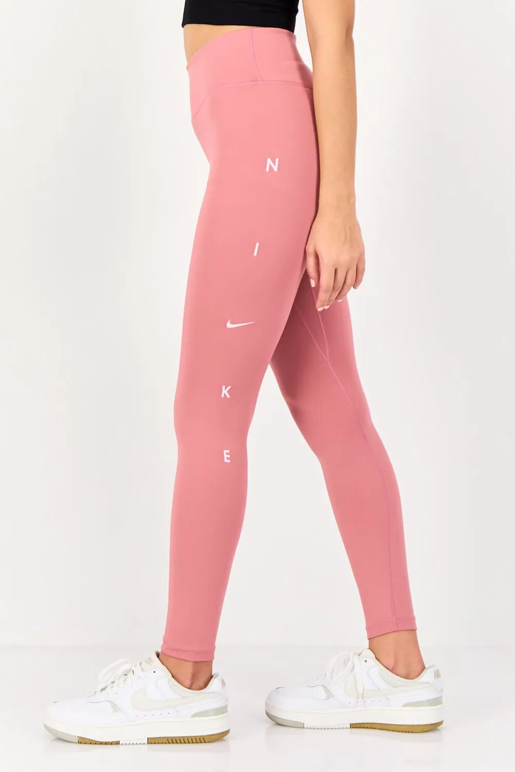 Леггинсы тренировочные облегающие Nike, розовый — фото 2