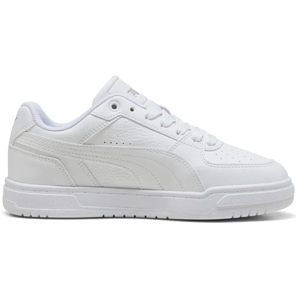 Детские кроссовки для девочек с верхом из экокожи Caven III Puma, White