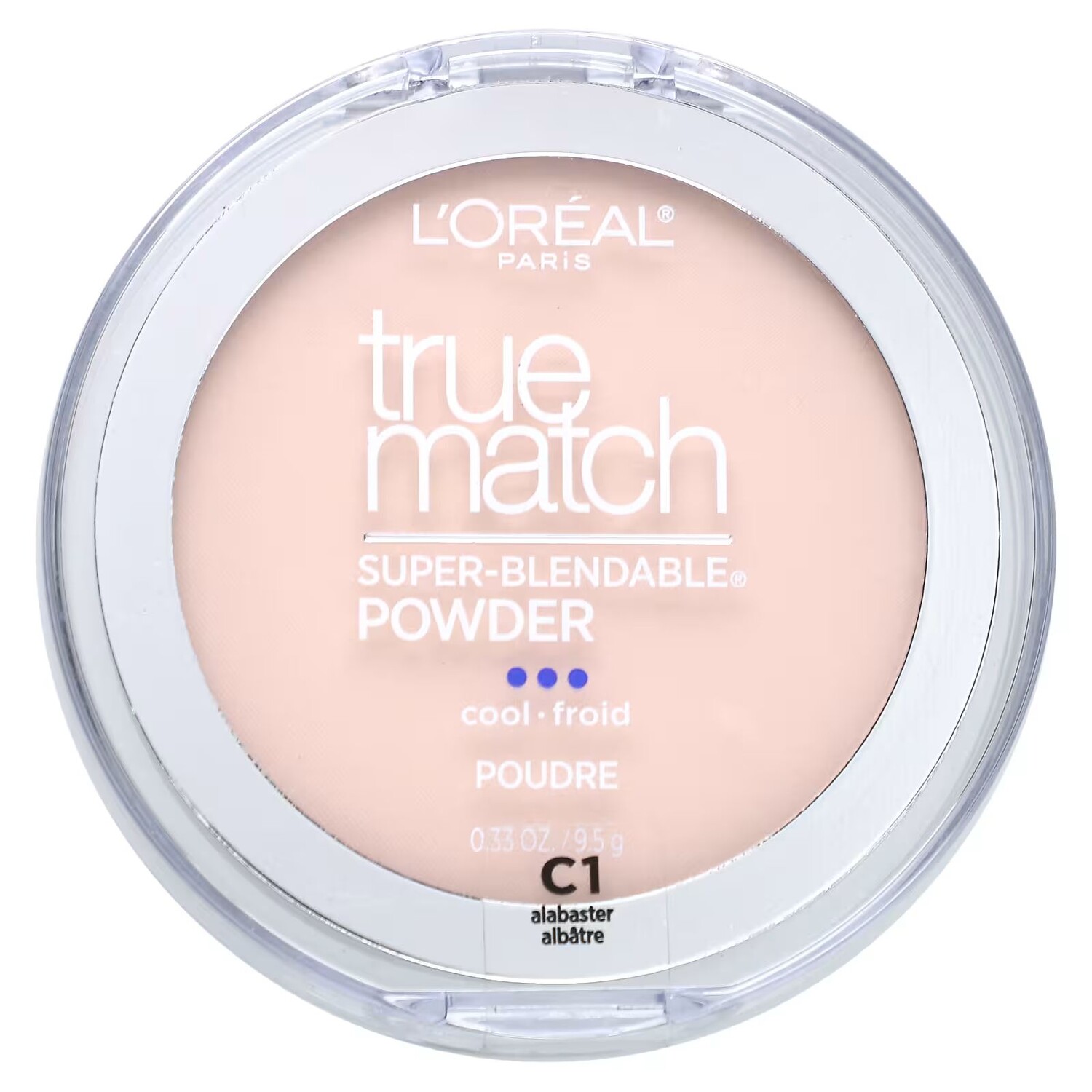 

True Match, Суперрастворяемая пудра, алебастр C1, 0,33 унции (9,5 г) L'Oréal