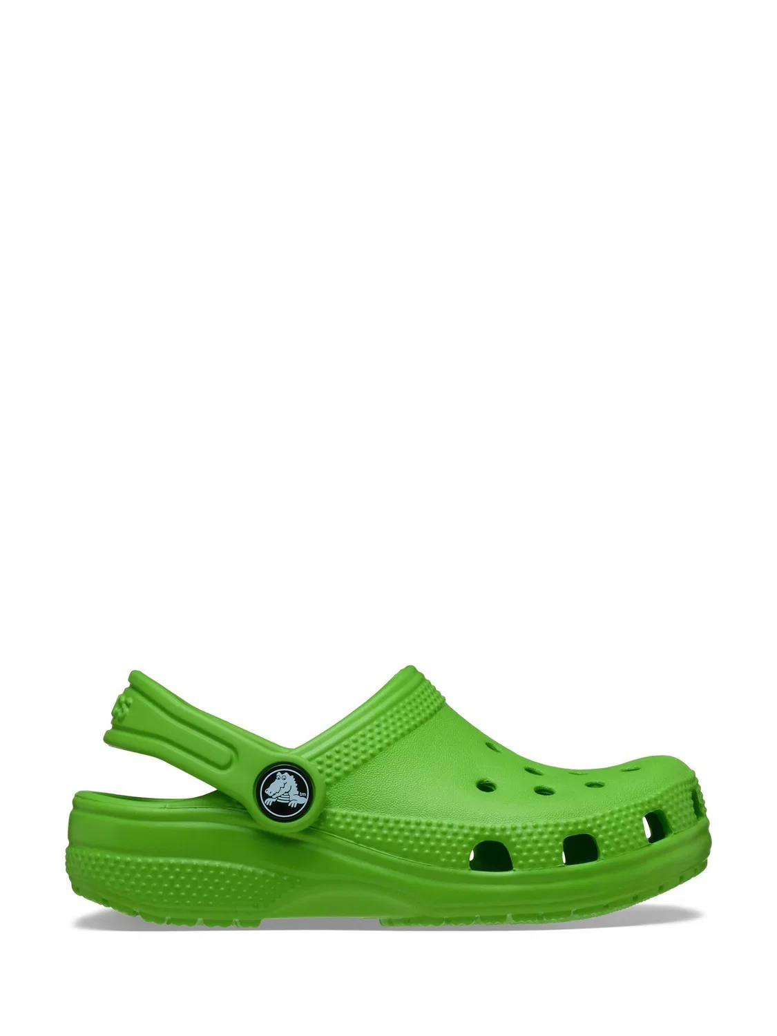 Клоги Crocs Classic для малышей, зеленый