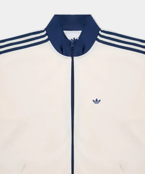 Трек-топ тренировочный, Bb, Adidas, кремово-белый — фото 3