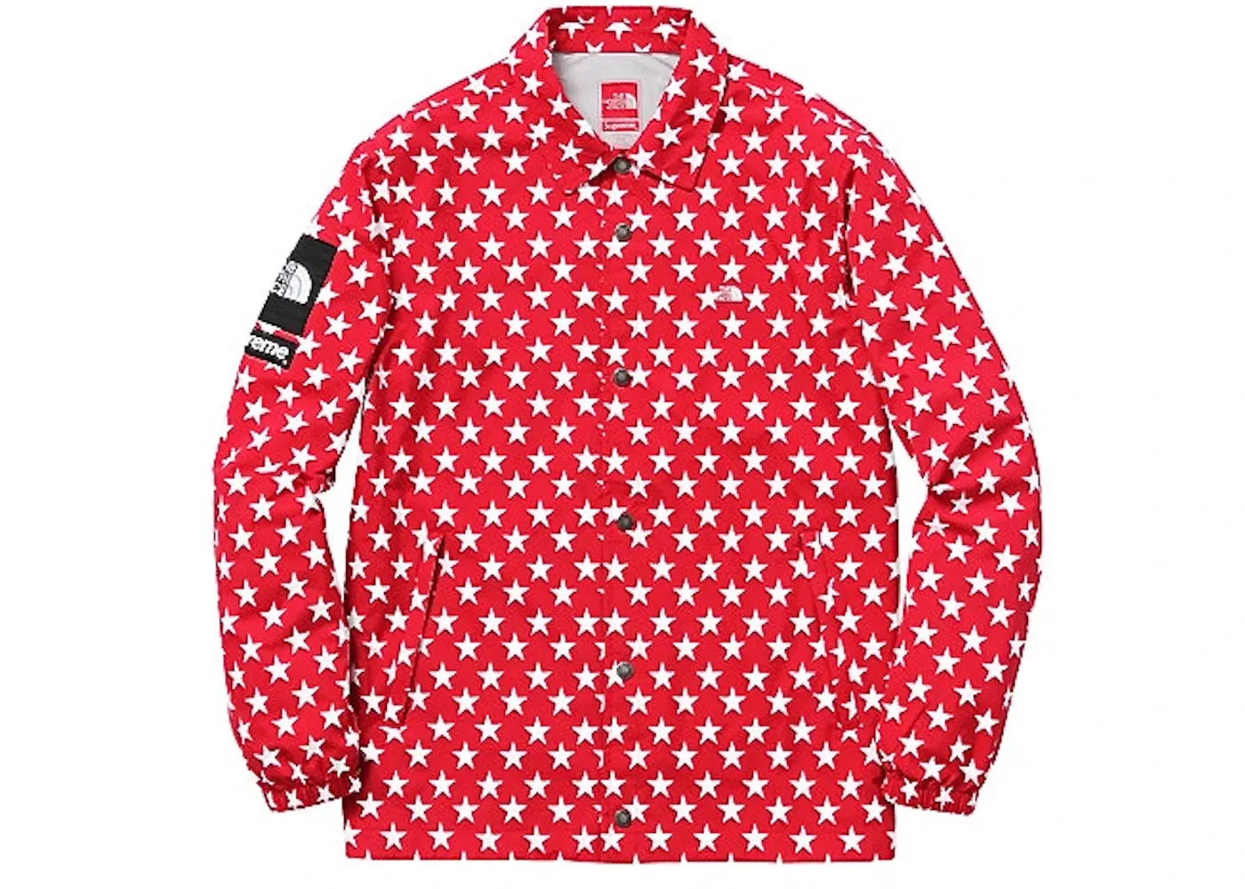 Мужская куртка Supreme Packable Coaches Jacket, Red