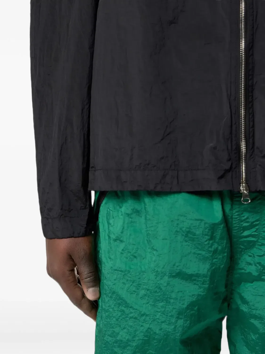 Stone Island Рубашка-куртка с молнией Черный — фото 2