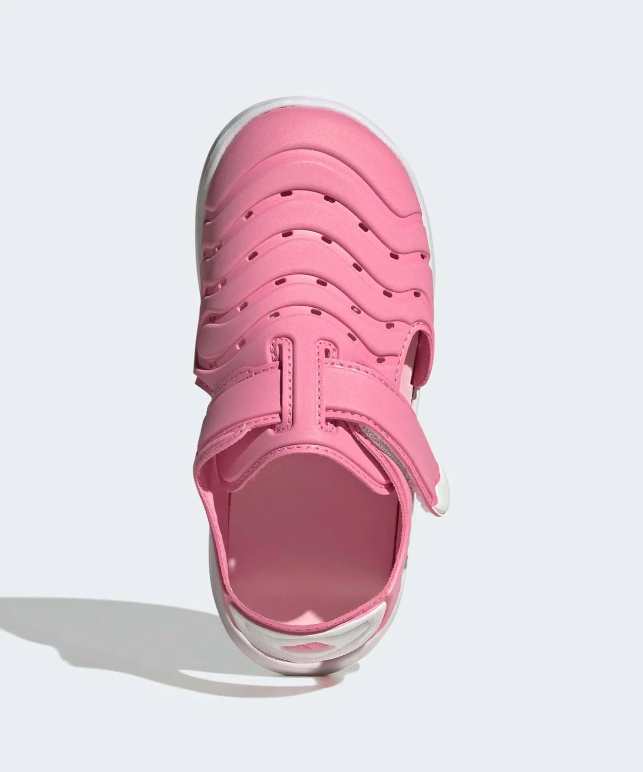 Детские сандалии с закрытым носком, с быстросохнущим верхом, модель Water Sandal 2, Adidas, Pink — фото 2