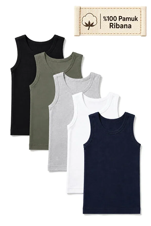 Детское белье для мальчиков хлопковое 5-pack Biyokids, Color 2013-5 — фото 2