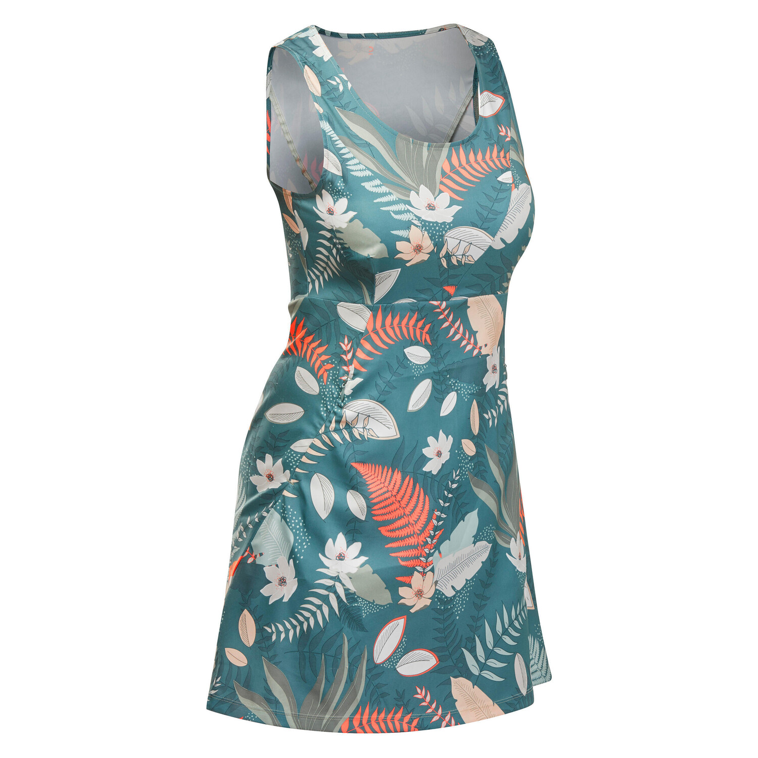 

Платье походное женское Quechua Exploor, бирюзовый/мультиколор