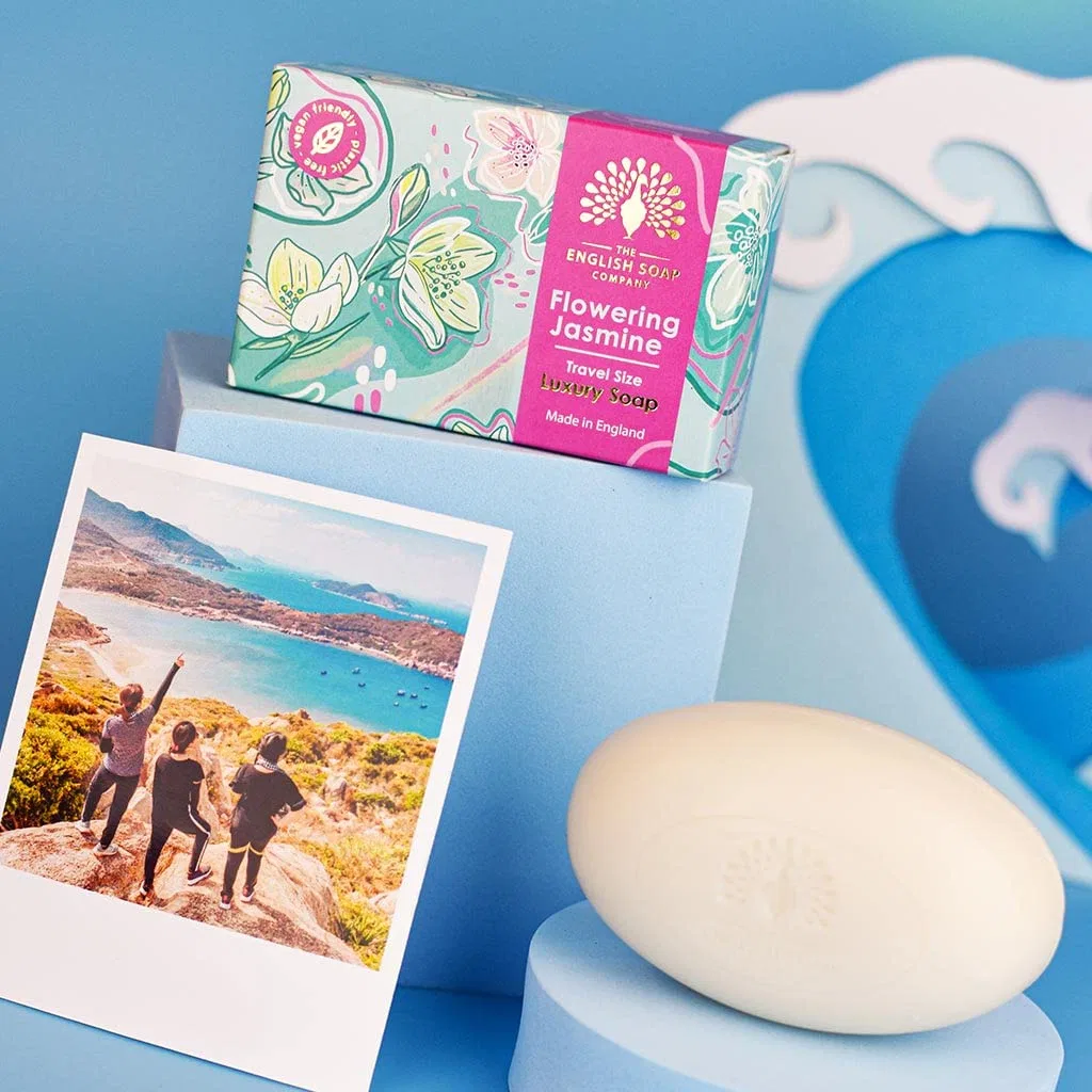 Твердое мыло Jasmine, The English Soap Company, 100 г — фото 3