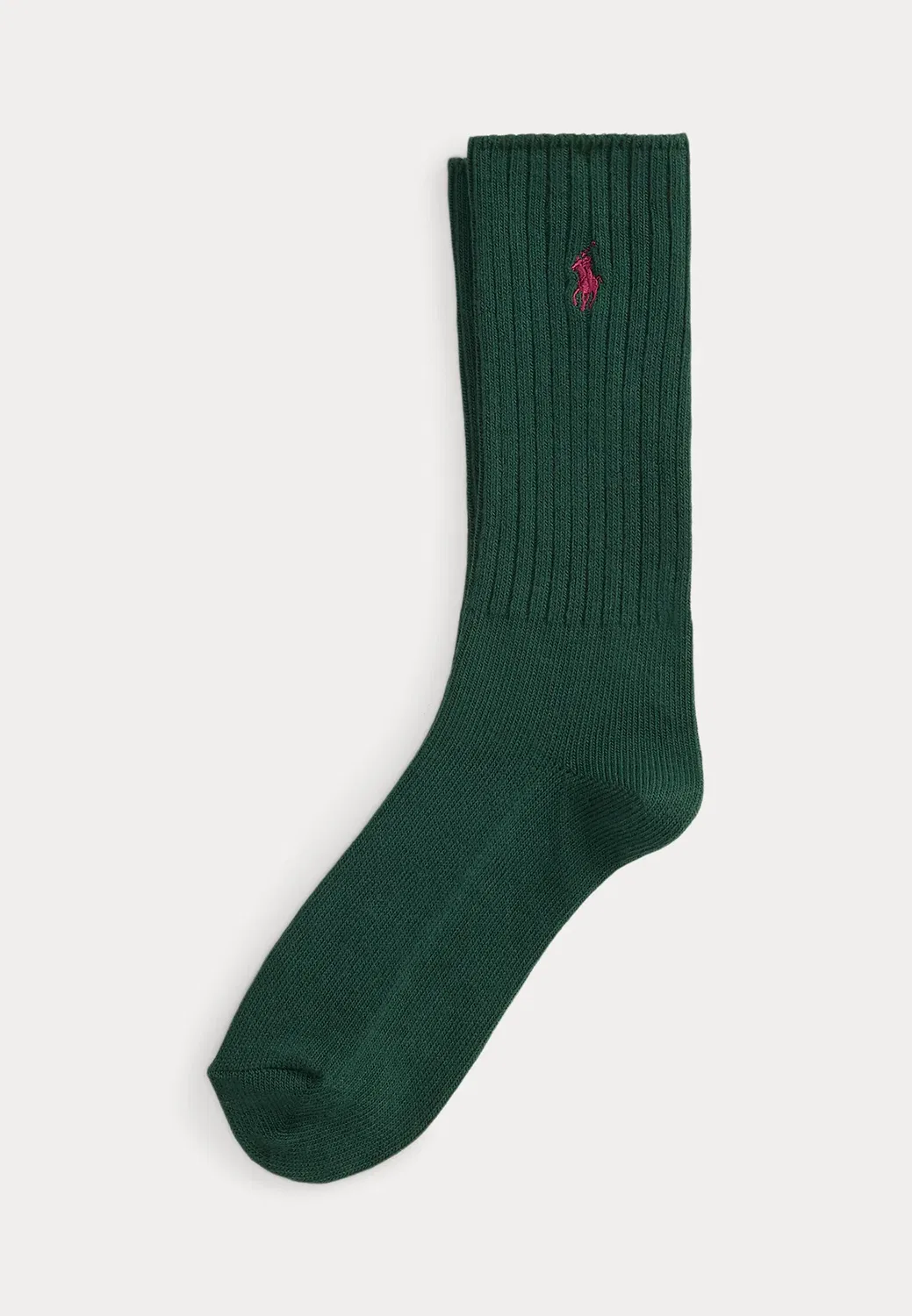 Носки средней высоты из смесовой хлопковой ткани - носки Polo Ralph Lauren, Ranger Green