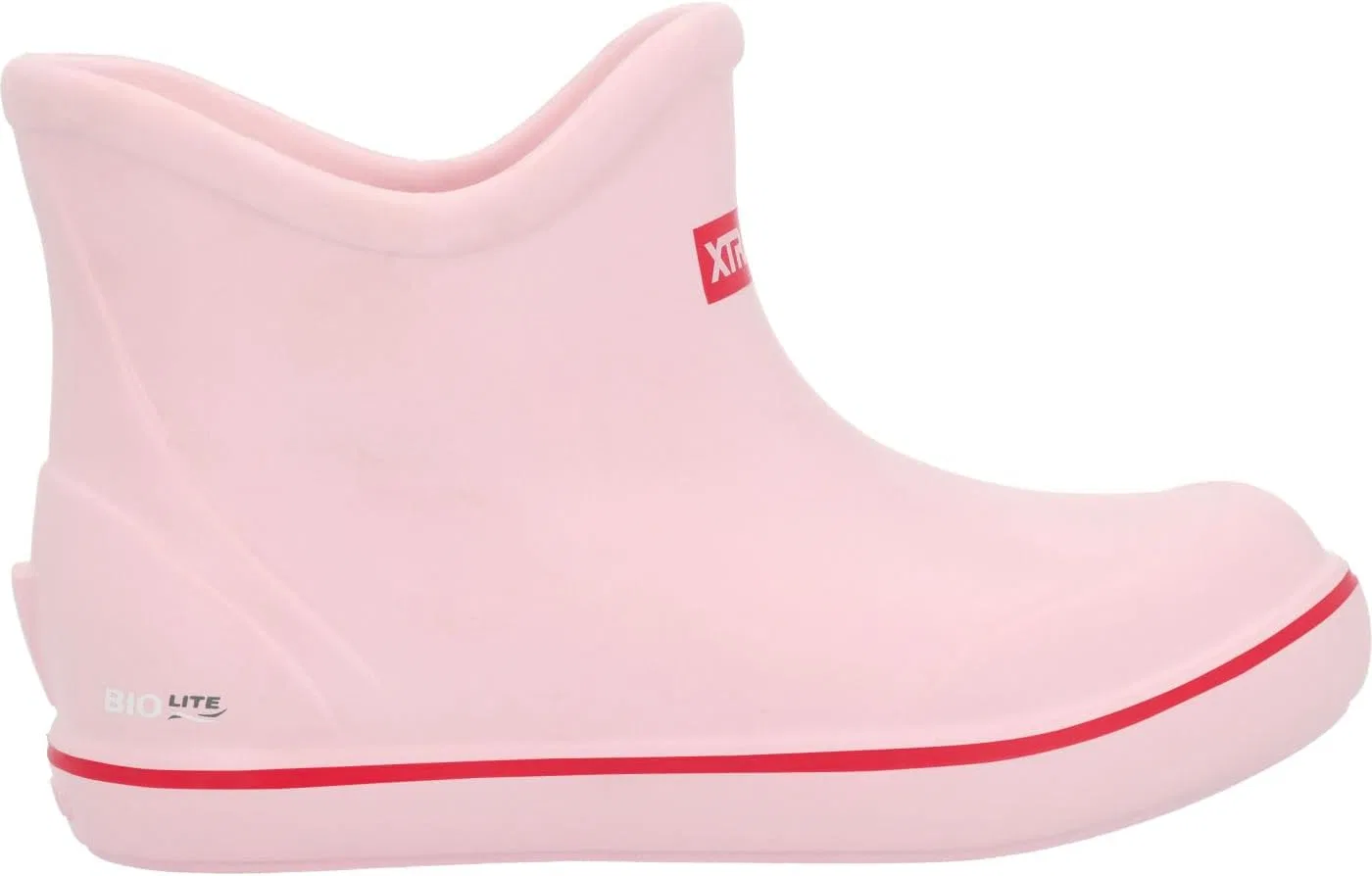 Детские ботинки на щиколотке с принтом XTRATUF TUFS Kids Ankle Deck Boot, Bubble Gum
