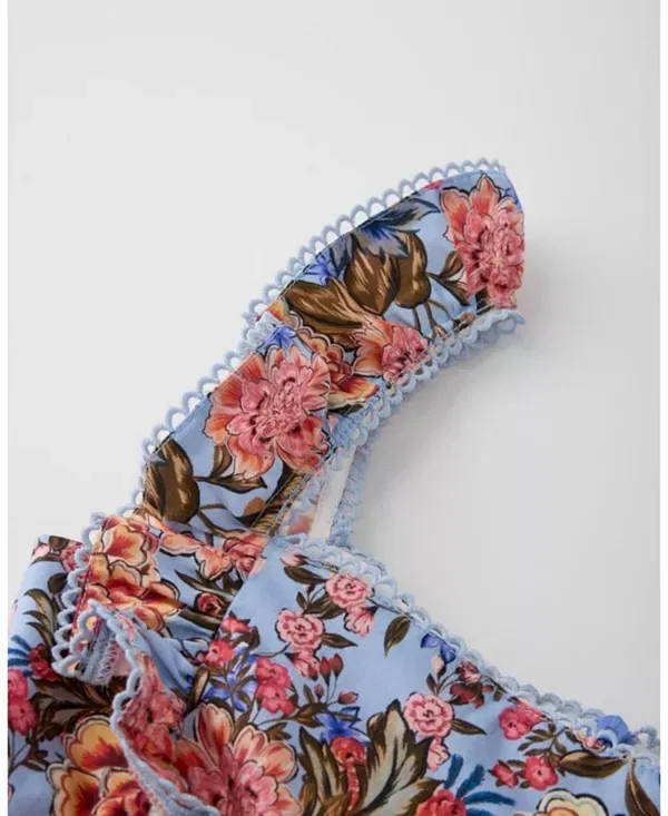 Детское платье для девочек с воланами Iliana Marlo Kids, Floral — фото 4