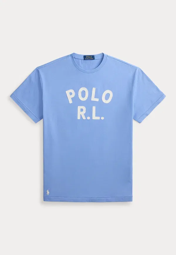 Футболка из хлопка Polo Ralph Lauren, синий — фото 4