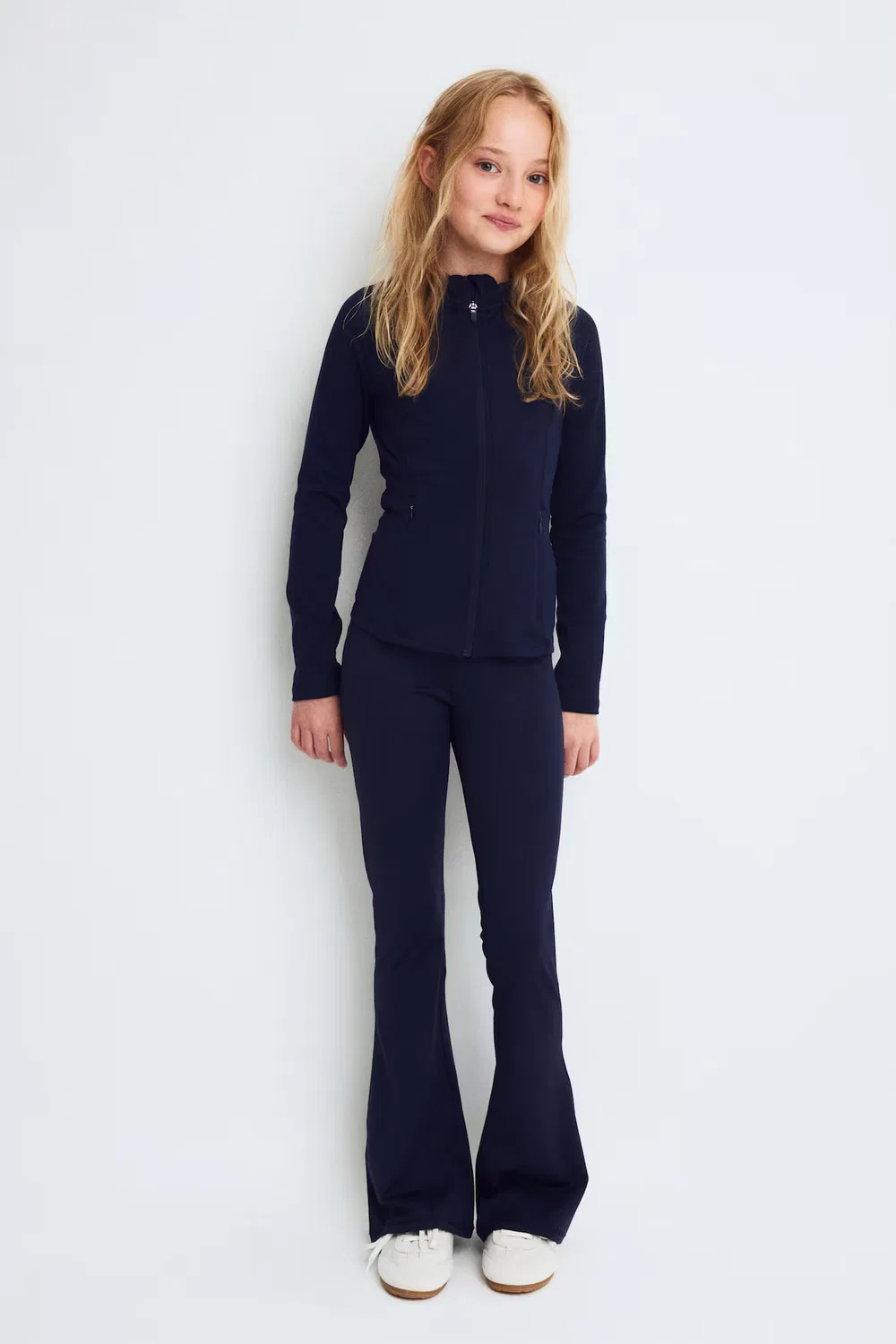 Спортивная куртка с технологией Drymove H&M, Navy Blue — фото 2
