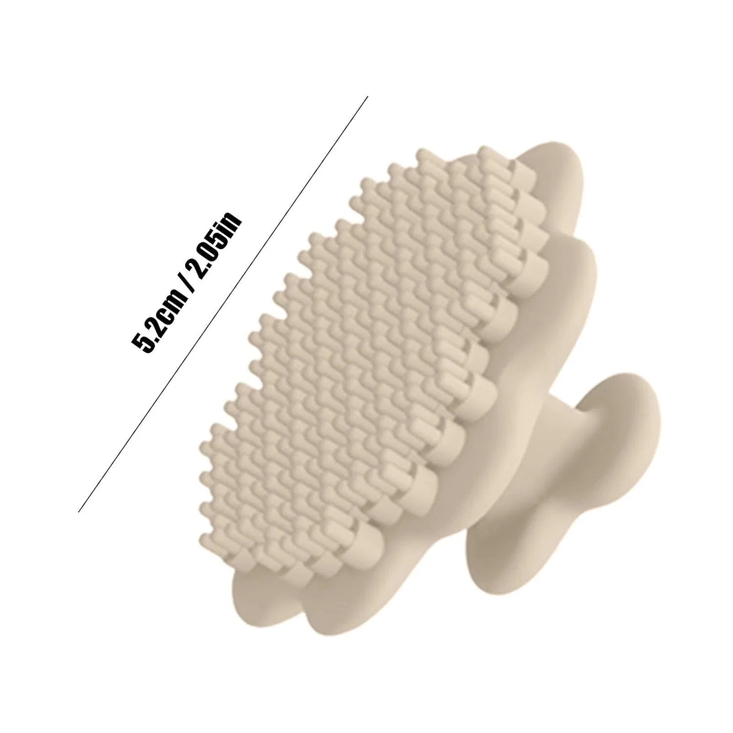 Силиконовая щетка для лица Firulab, Cream colours — фото 4