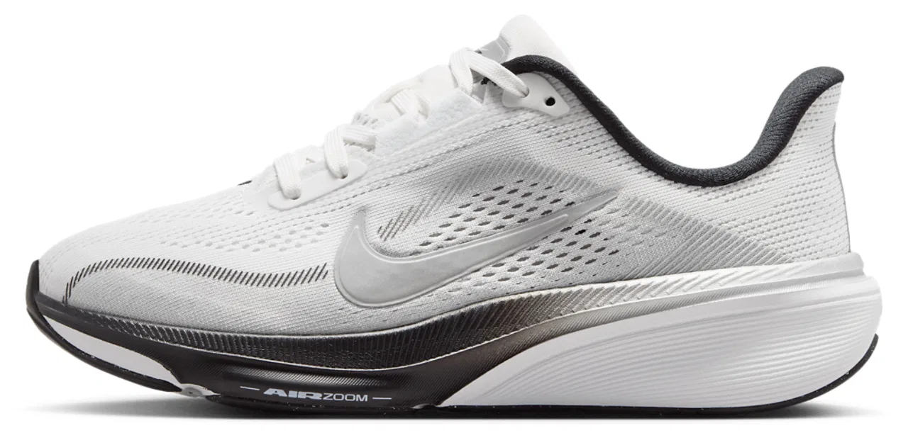 Кроссовки для мальчиков Air Zoom Pegasus 42 Nike, цвет White/Metallic Silver/Summit White — фото 2