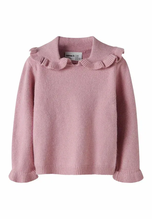 Джемпер вязаный Jumper Name It lilas, сиреневый
