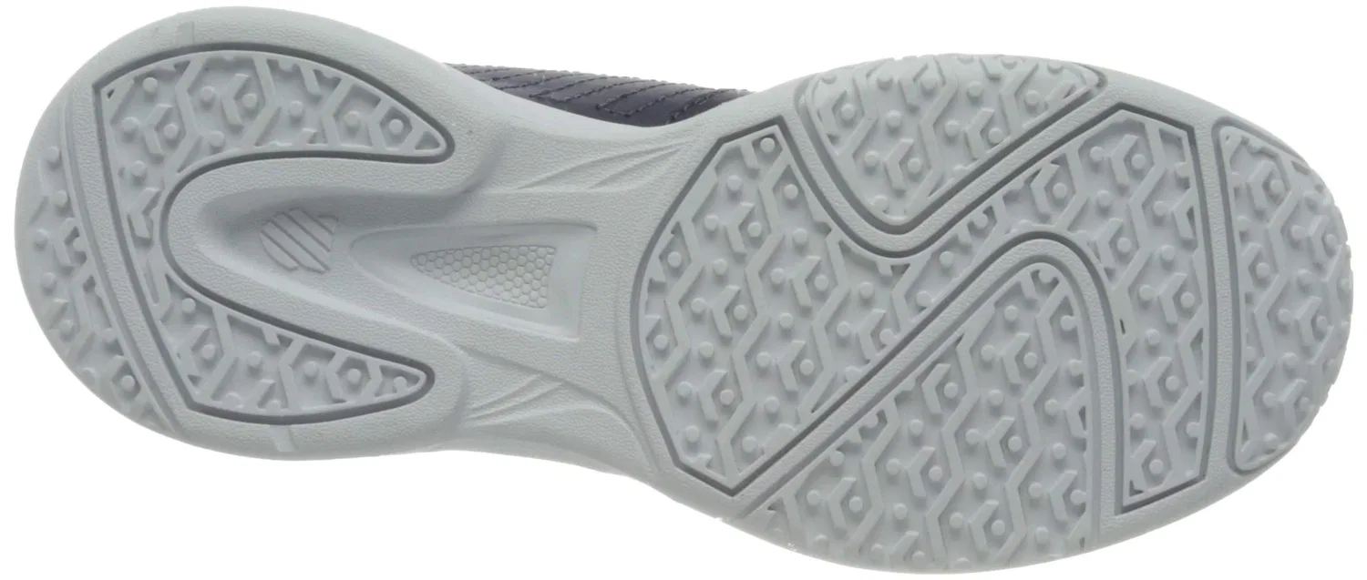 Детские теннисные туфли для девочек Court Express Omni K-Swiss, Graystone Peach Nectar White — фото 4