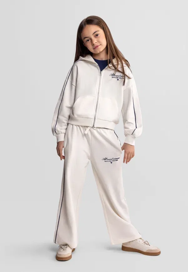 Спортивный костюм с принтом Minoti White, белый