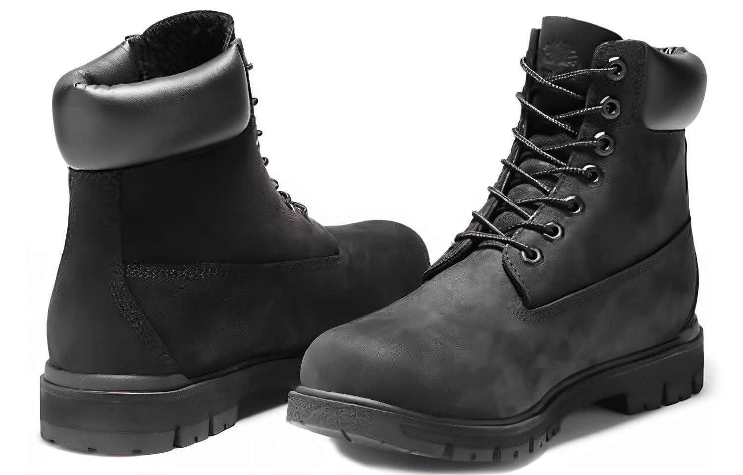 Мужские водонепроницаемые ботинки Timberland на шнуровке, черные — фото 4